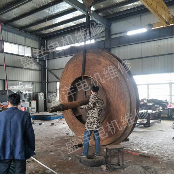 合肥风机维修现场